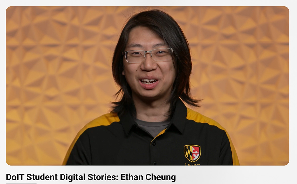 image for UMBC student Ethan Cheung